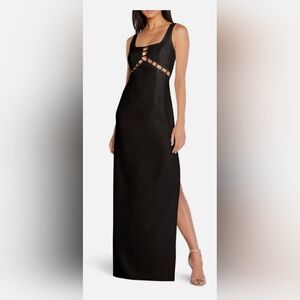 Chic Strapless Black Dress for Women